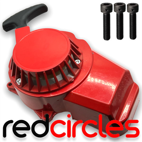 Red 49cc metal cog - mini, moto