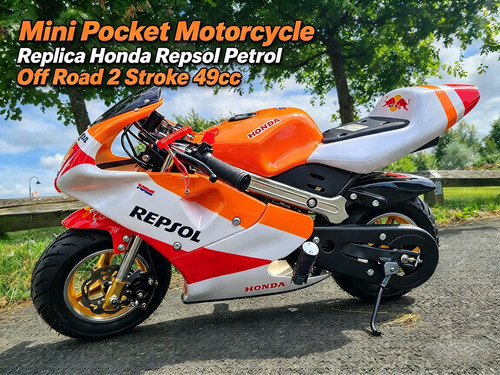 49cc mini moto pocket - pocket, —