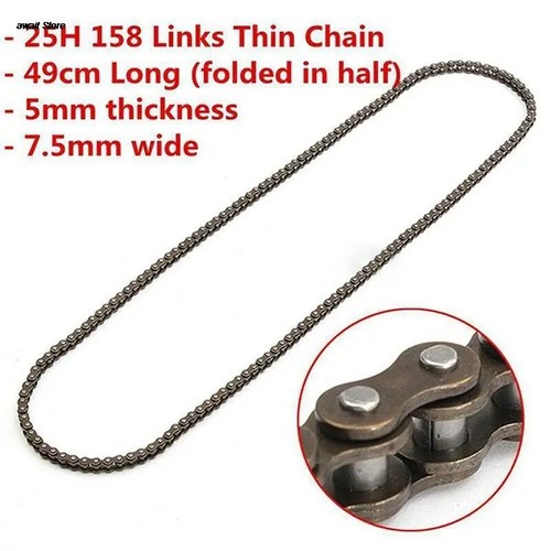 Mini moto 25h chain 158 - 158, links
